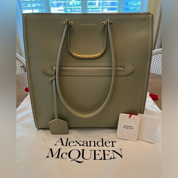Alexander McQueen Handbags - Authentic Alexander McQueen The Tall Story Tote Bag